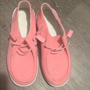 Women's Pink Casual Loafers